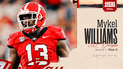 Mykel Williams joins the 49ers after being selected in the 2025 NFL Draft