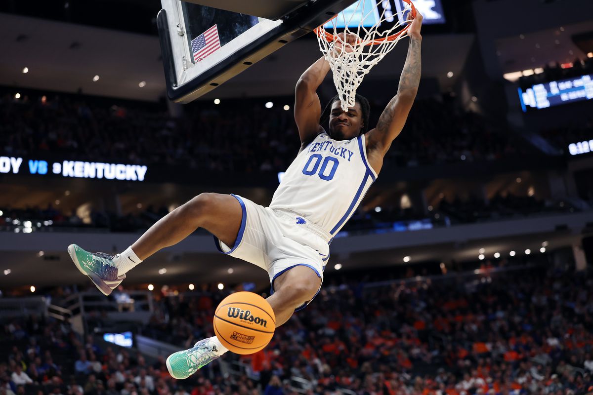 Kentucky Wildcats player preparing for the NBA Draft