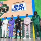 Cleveland Browns draft war room during the 2025 NFL Draft