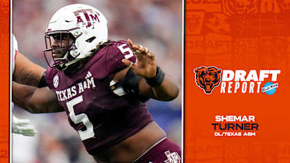 Shemar Turner joins Chicago Bears defensive line in 2025 NFL Draft