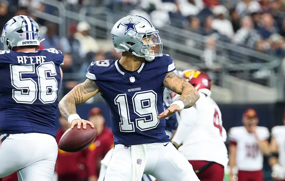 Trey Lance in action during his NFL journey