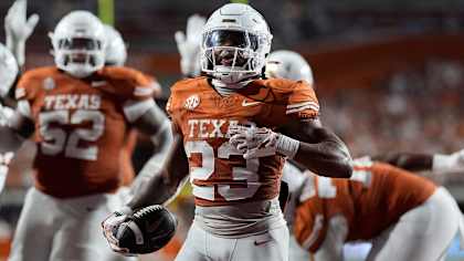 Jaydon Blue in action for the Texas Longhorns, now set to energize the Dallas Cowboys backfield