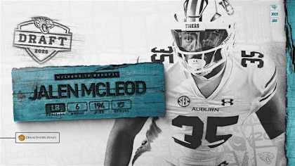 Jalen McLeod at NFL Draft