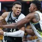 Pacers vs Bucks playoff action