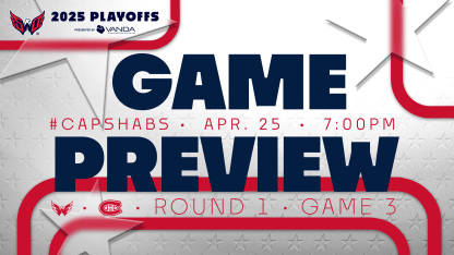 The Capitals celebrate a pivotal playoff win