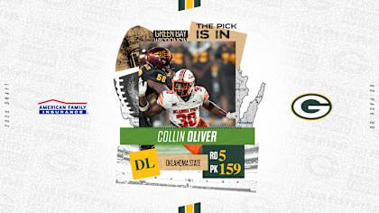 Collin Oliver, Oklahoma State pass rusher, joins Green Bay Packers in 2025 NFL Draft