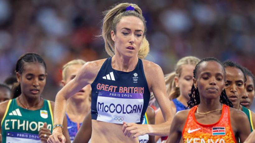 Runners participating in the London Marathon 2025