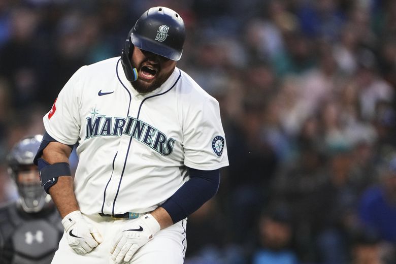 Jorge Polanco hits a home run for the Mariners