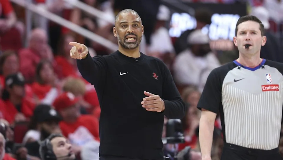 Ime Udoka energizing the Houston Rockets during their NBA playoff run