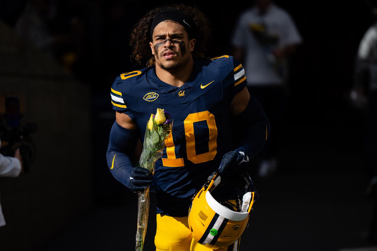 Teddye Buchanan celebrates his NFL Draft selection to the Baltimore Ravens
