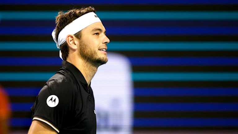 Taylor Fritz celebrates his 300th career win at Madrid Open