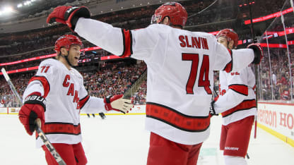 Tyler Tucker celebrates after scoring a playoff goal for the St. Louis Blues