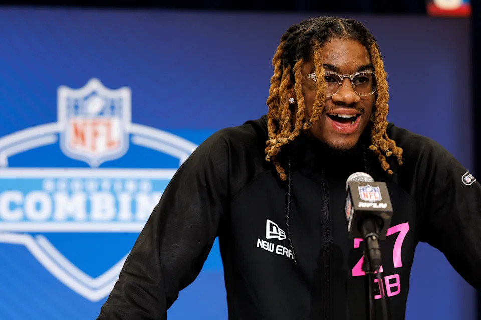 Shavon Revel Dallas Cowboys draft pick celebration