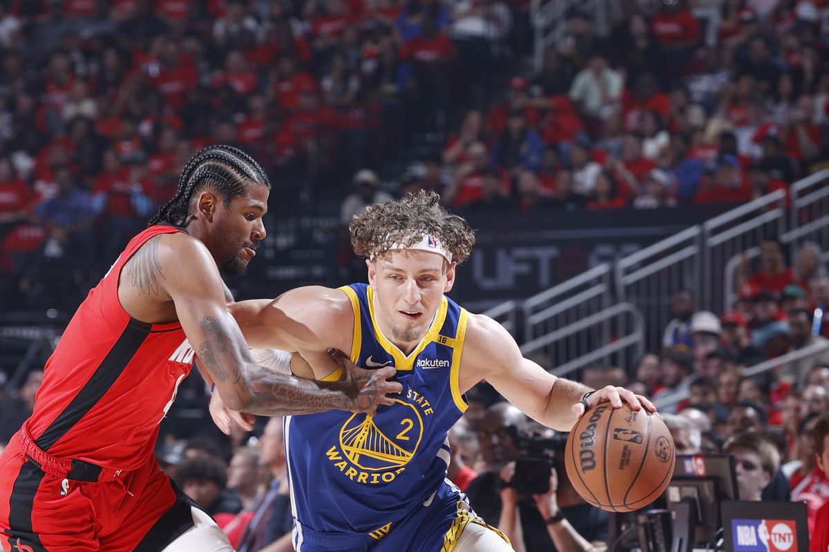 Brandin Podziemski ready for the NBA playoffs with Warriors