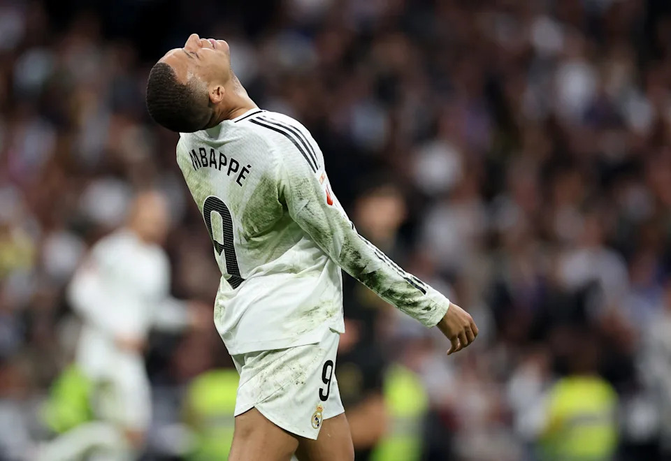 Vinicius Junior during a tense Copa del Rey match
