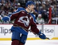 Action from a recent Avs game, featuring Colorado Avalanche and Dallas Stars players