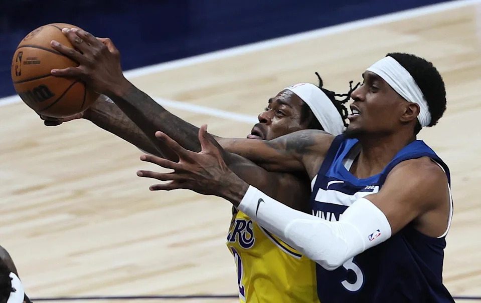 JJ Redick coaching the Lakers during the 2025 NBA Playoffs