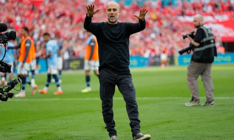 Nottm Forest vs Man City FA Cup semi-final action
