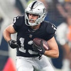 Hunter Renfrow in action with the Las Vegas Raiders