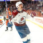 Kevin Fiala in action for the Kings during the 2025 NHL playoffs