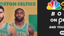 Kentavious Caldwell-Pope faces off with Al Horford during NBA Playoffs