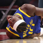 Jimmy Butler returns to action for the Golden State Warriors in NBA playoff Game 4
