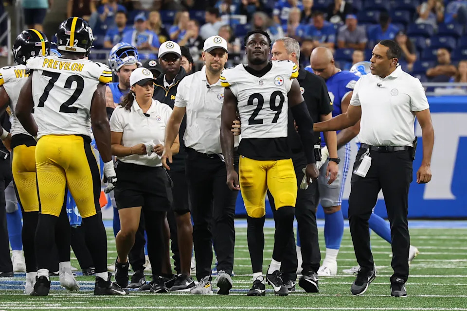 Ryan Watts in Hospital After Neck Injury with Steelers