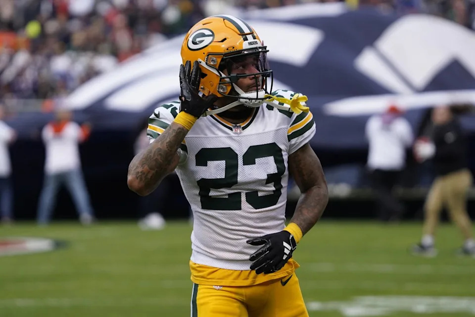 Matt LaFleur coaching the Green Bay Packers during the 2025 offseason.