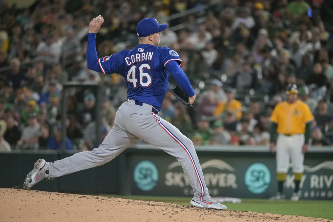 Teoscar Hernandez drives a powerful swing during a recent MLB game
