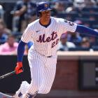 A moment from the mets nationals game at Nationals Park, showcasing key players in action.