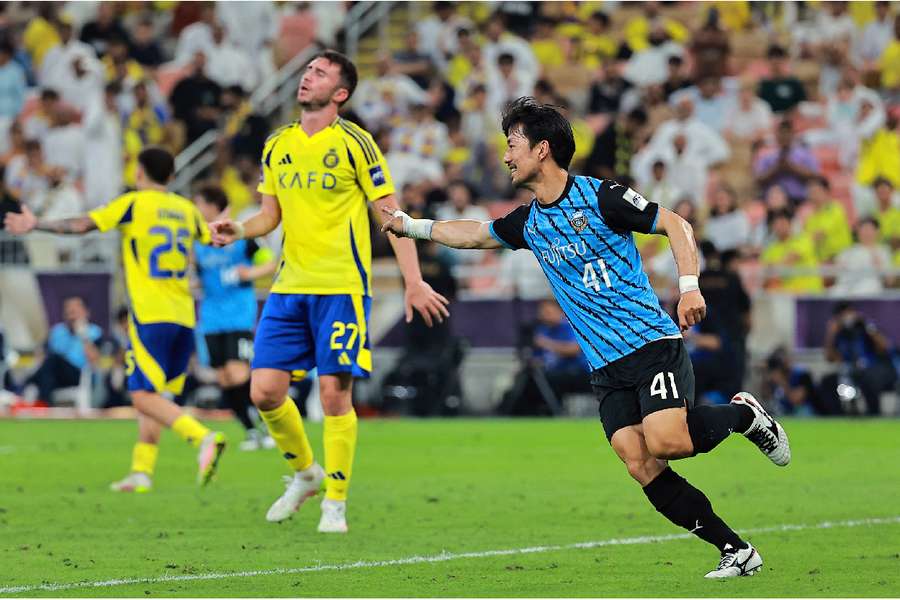 Al-Nassr vs Kawasaki Champions League action