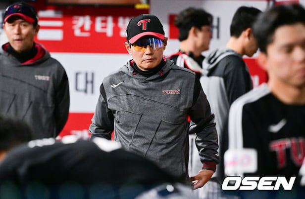 LG Twins in recent KBO League action