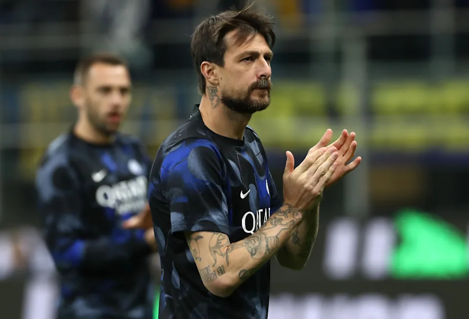 Federico Dimarco in action for Inter Milan