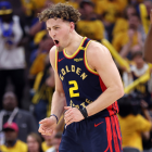 NBA playoff intensity captured during the 2025 postseason