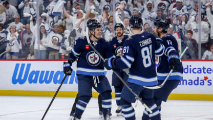 Seth Jones in playoff action during a crucial game