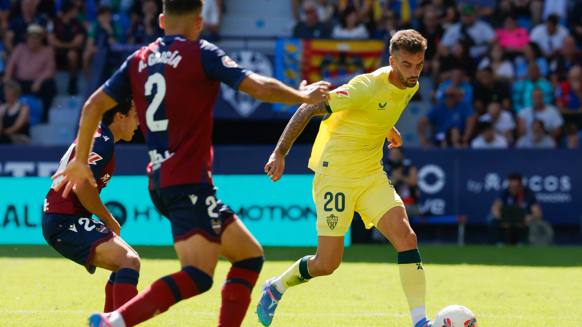 Partido emocionante de la primera división española
