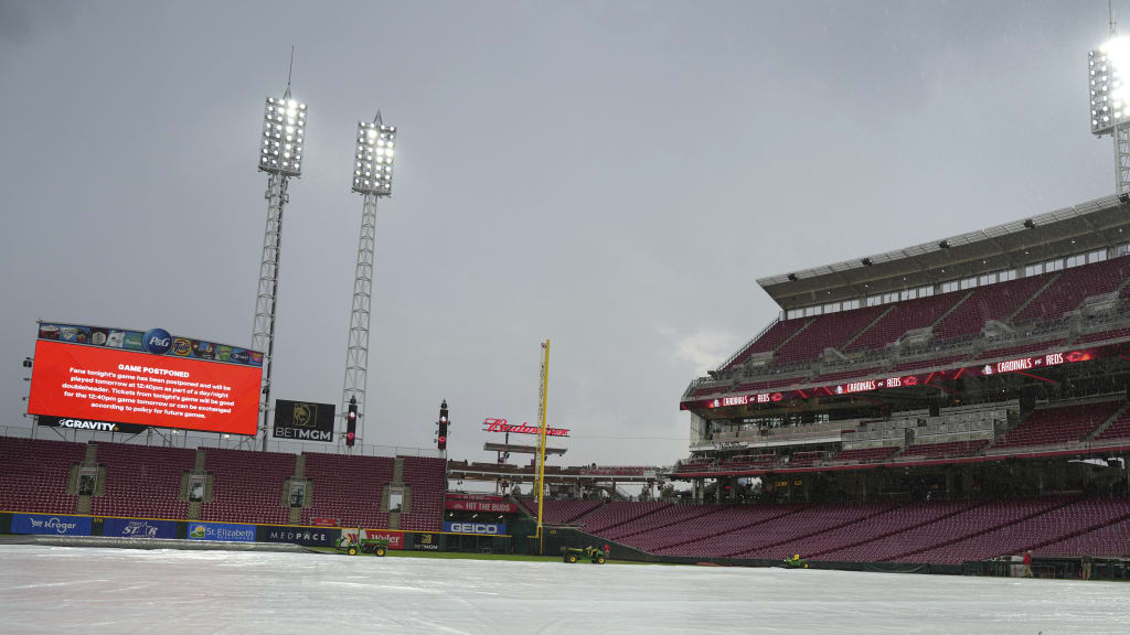 St. Louis Cardinals taking the field before a recent game