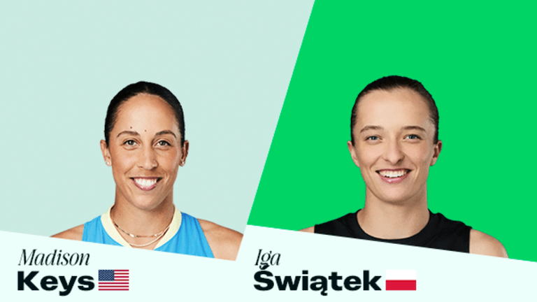 Swiatek and Keys battle for victory in Madrid Open, focusing on tennis scores