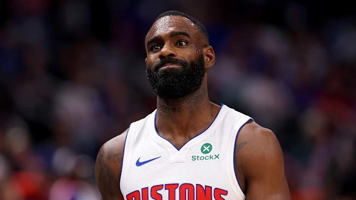 Tim Hardaway Jr takes a crucial shot in the NBA playoffs