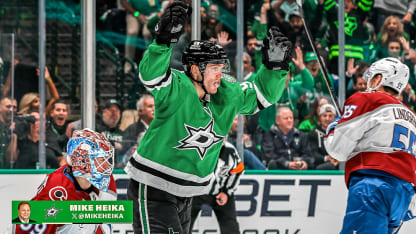 Mikko Rantanen in action for the Dallas Stars