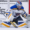 Hockey playoffs action at the Enterprise Center during Jets vs. Blues, Stanley Cup Playoffs.