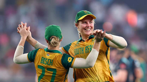 South Africa Women vs Sri Lanka Women in action