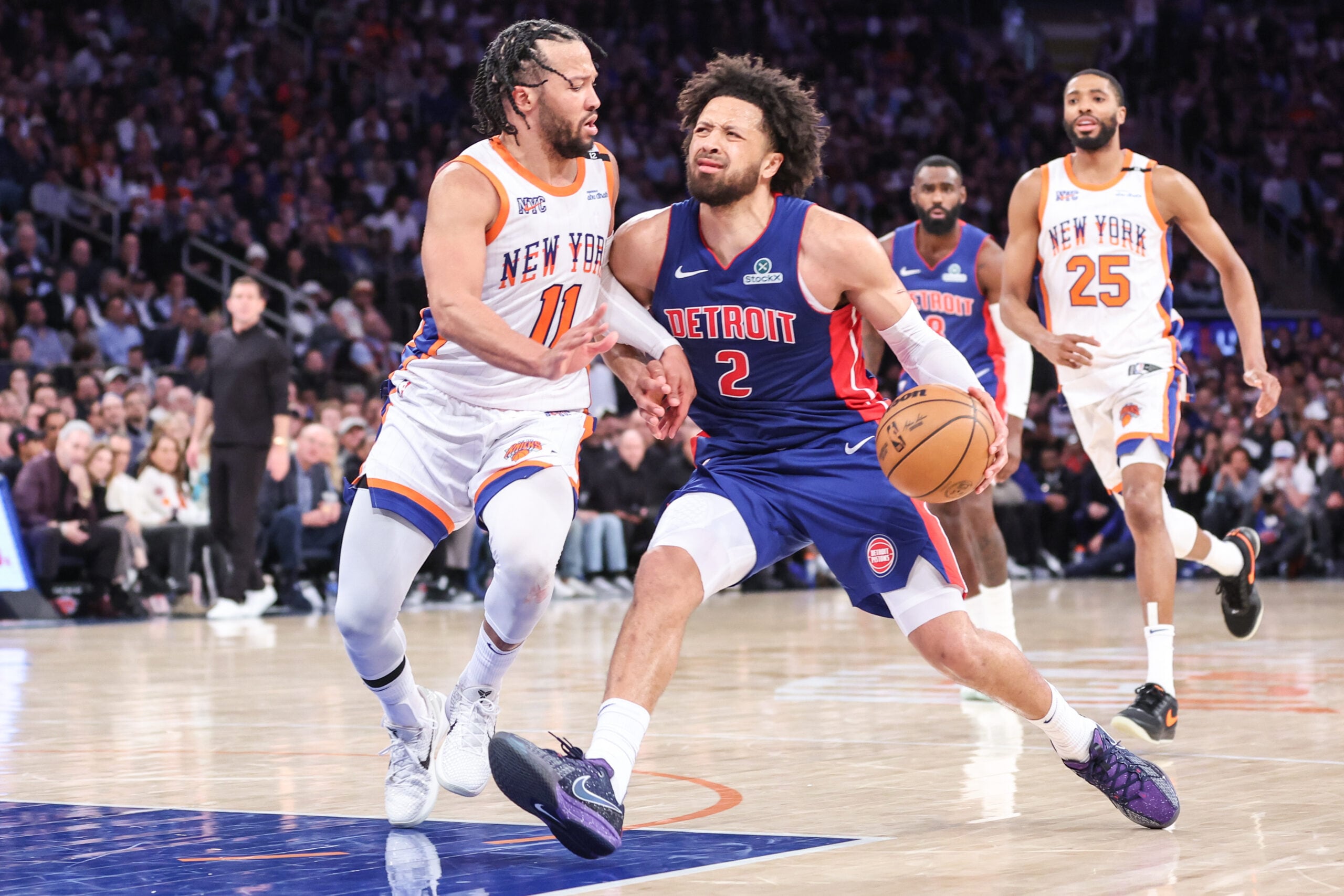 Knicks and Celtics prepare during a tense Game 1 opener