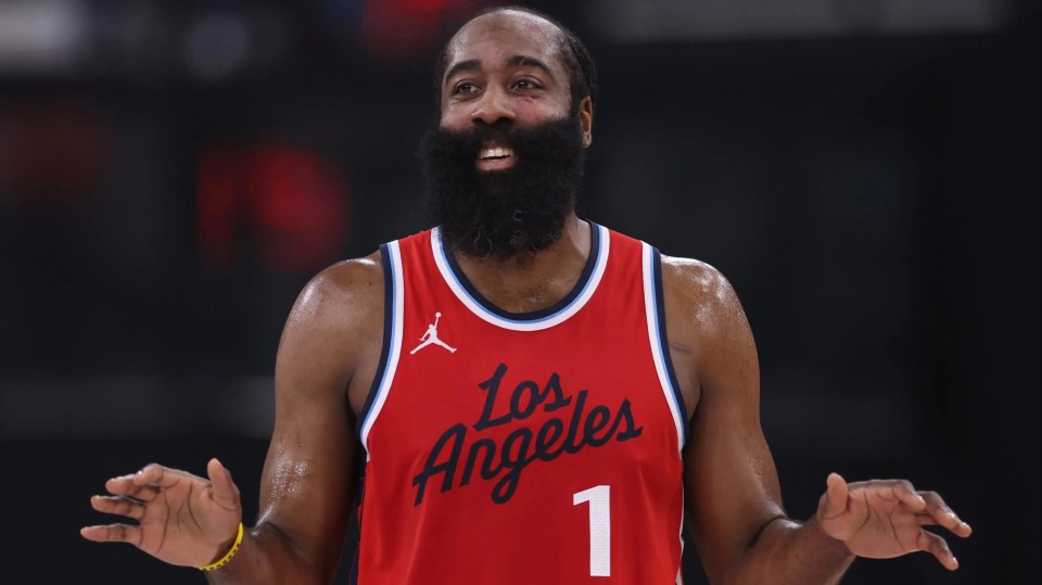 James Harden with no beard during his high school days