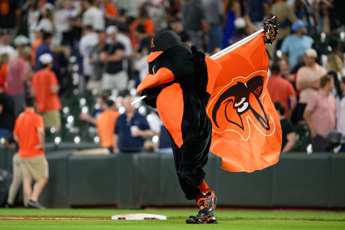 Ryan O'Hearn celebrates after hitting a home run for the Orioles