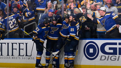 NHL Bracket Challenge fans celebrate a playoff victory