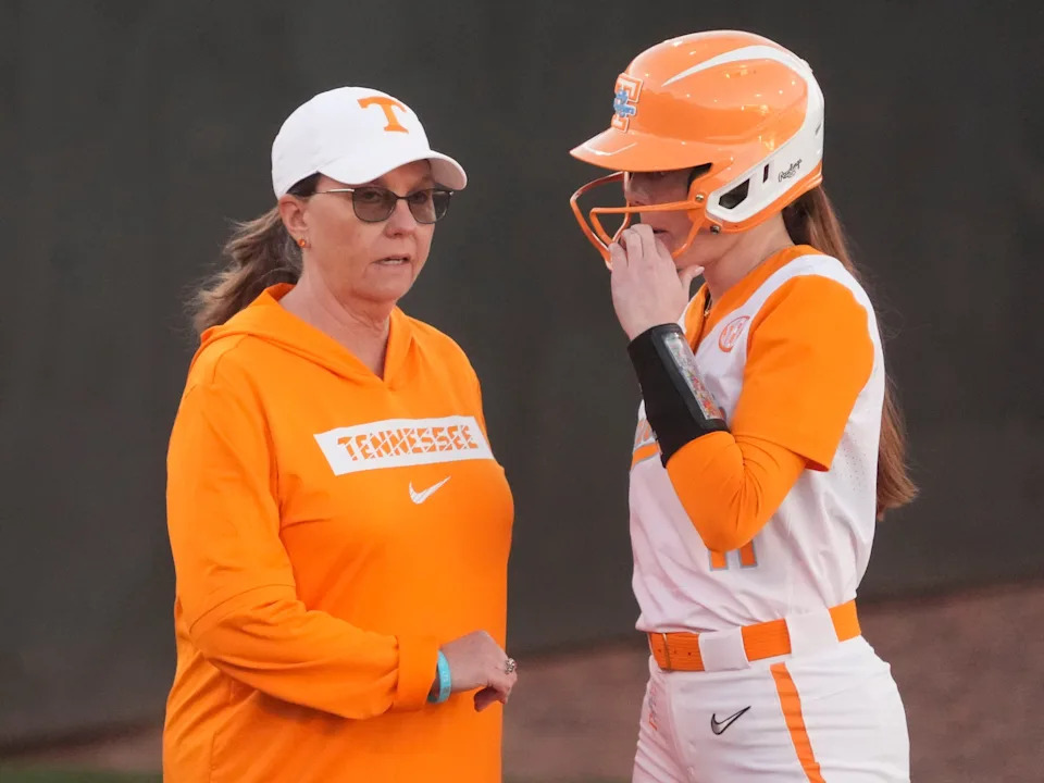 Tennessee Volunteers in action during an SEC game, capturing the intensity of college baseball and key moments reflecting typical sec baseball scores.
