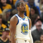 Jonathan Kuminga in action for the Golden State Warriors