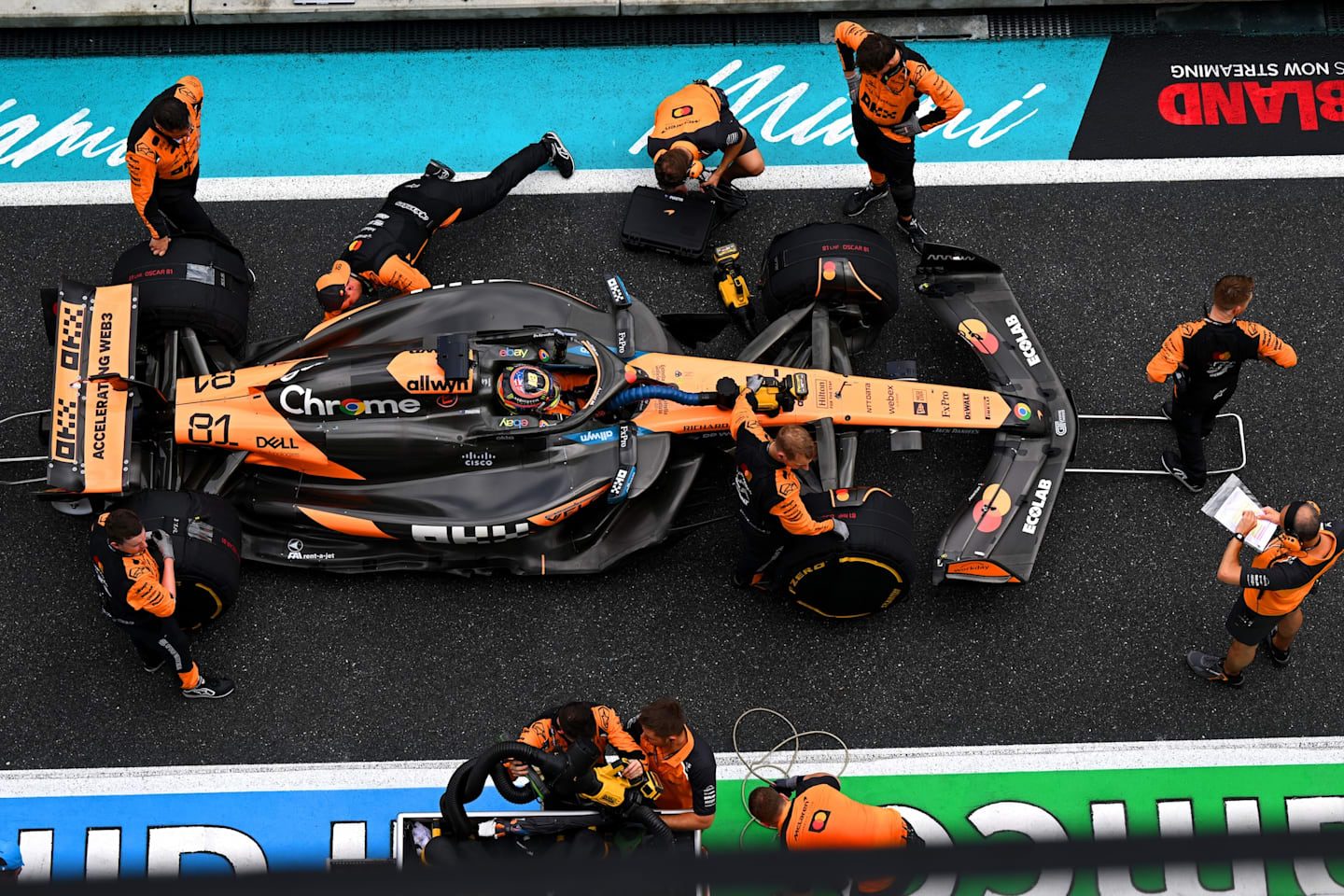 Miami Grand Prix start line – F1 Miami Schedule