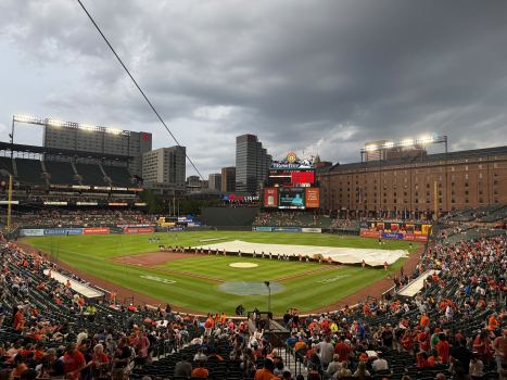 KC Royals game at Camden Yards
